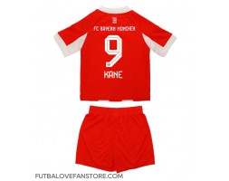 Bayern Munich Harry Kane #9 Domáci Detský futbalový dres 2025-26 Krátky Rukáv (+ trenírky)